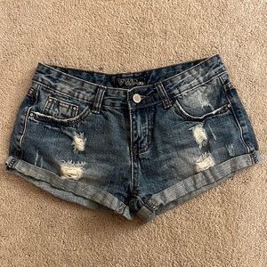 vintage jean shorts